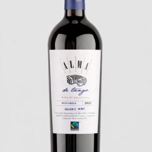 Botella de vino Alma de Tango Bonarda